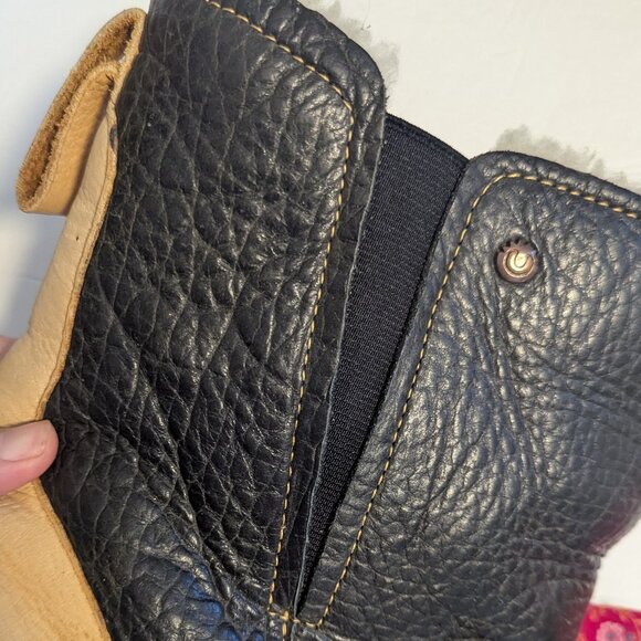 Ulu Tupik Shearling-Lined Pebbled Bison Leather Boots Brown Men's Size 10 - Picture 11 of 11